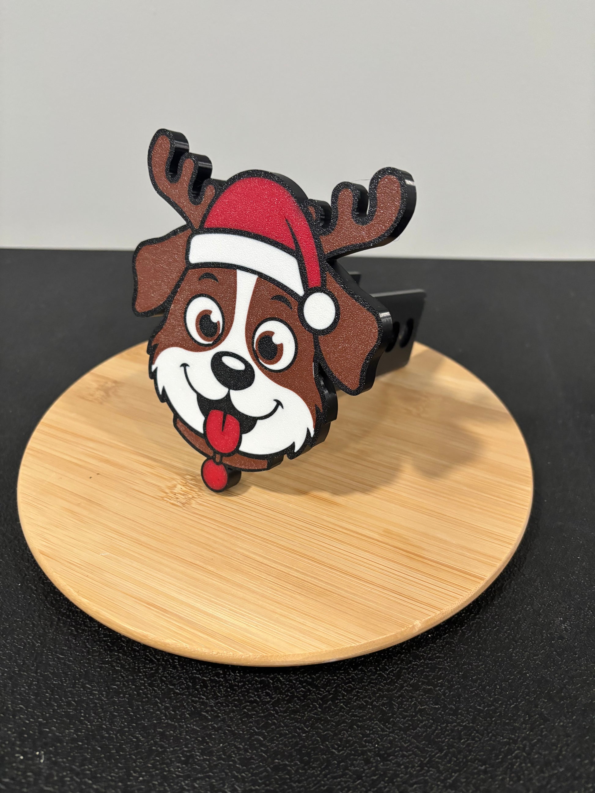 Christmas Dog Holiday Hitch Cover