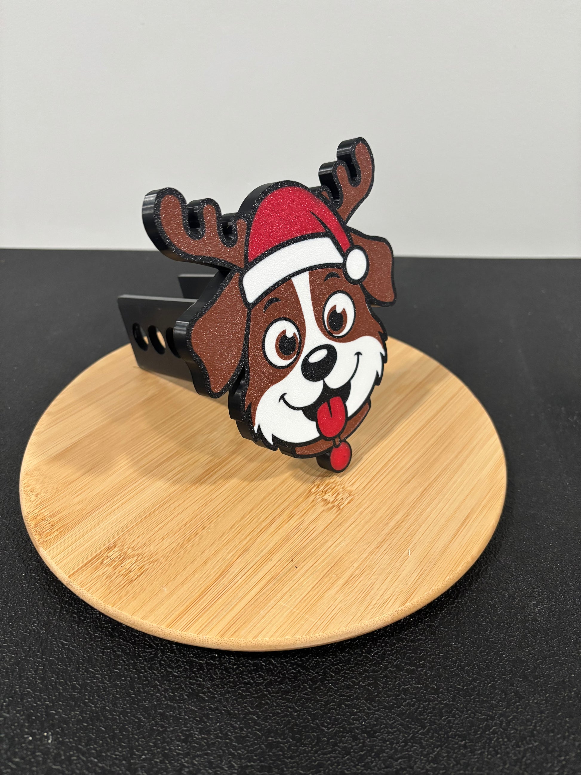Christmas Dog Holiday Hitch Cover
