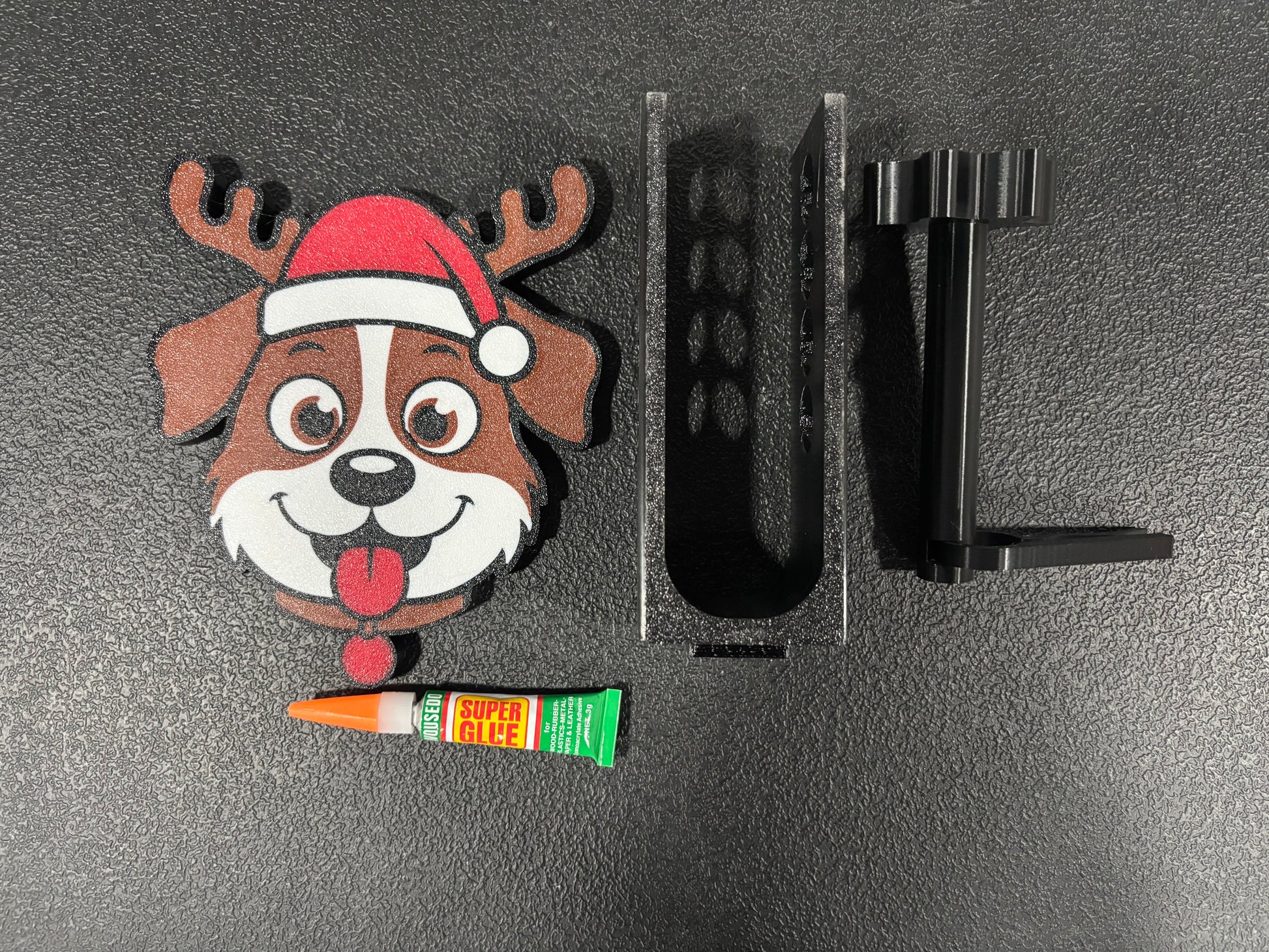 Christmas Dog Holiday Hitch Cover