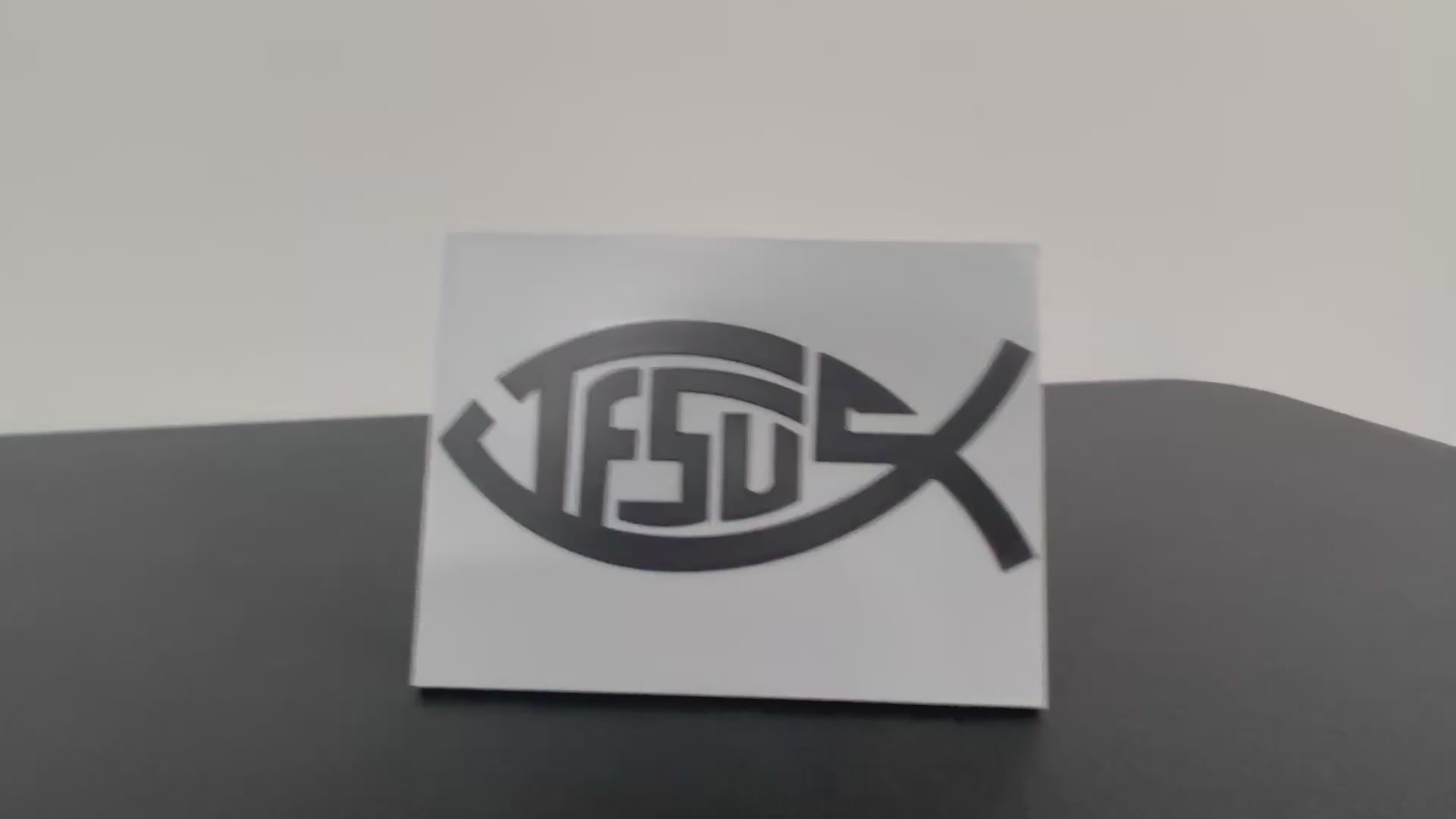 Jesus Fish Religious Hitch Cover