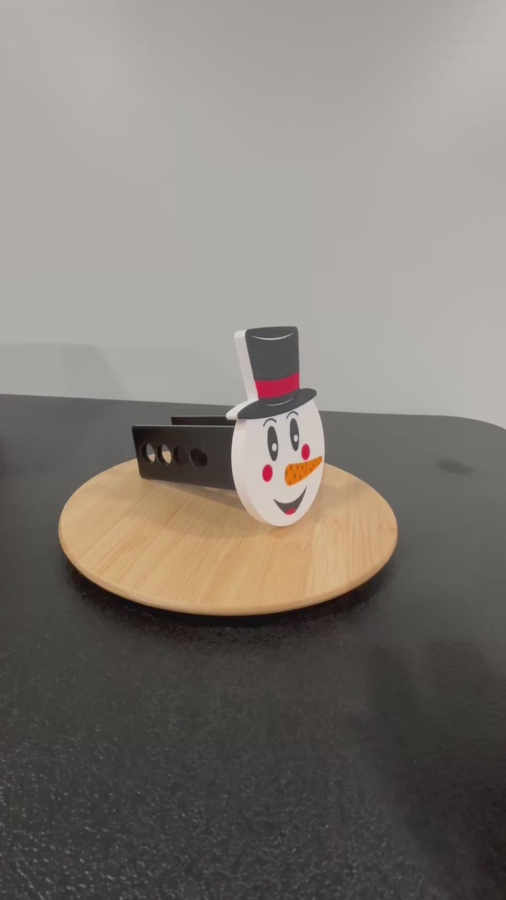 Snowman Holiday Hitch Cover