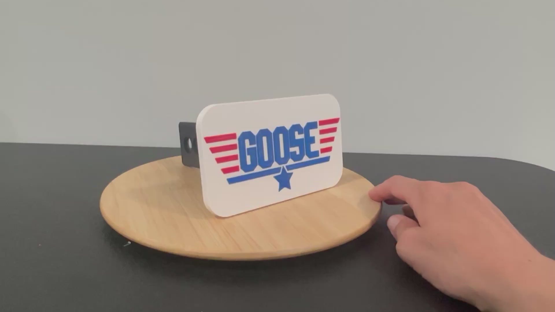 Goose Hitch Cover for Top Gun Lovers